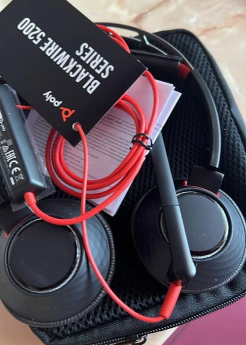 Headphones Poly (Plantronics) Blackwire 5220 USB-A