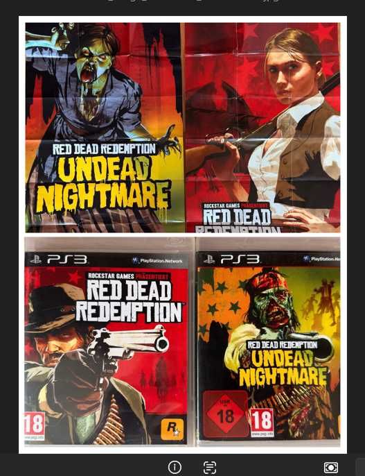 [ PS3 > RDR / Red Dead Redemption / Undead Nightmare + плакат за PlayStation 3