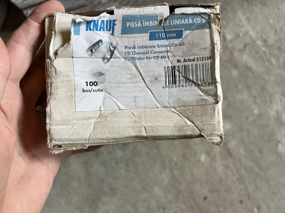 Piesa imbinara liniara CD60