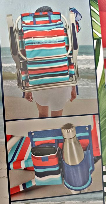 Плажен стол раница 5 в 1 Tommy bahama