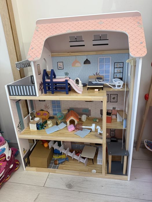 Детски игрички тоалетка количка за кукли