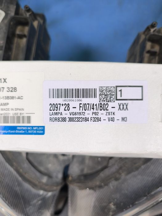 Far Xenon Ford Focus MK 3.5