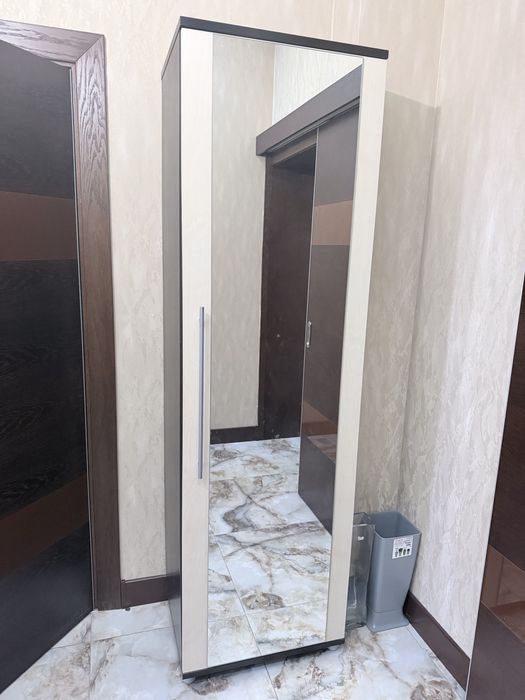 Шкаф с зеркалом.