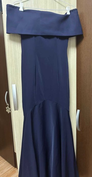 Rochie de Seara Lunga Bleumarin