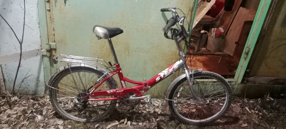 Велосипед Stels, заднее колесо нерабочее