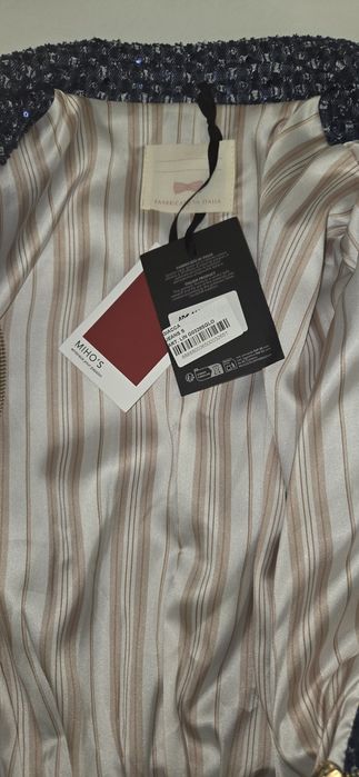 Луксозно, италианско дънково яке