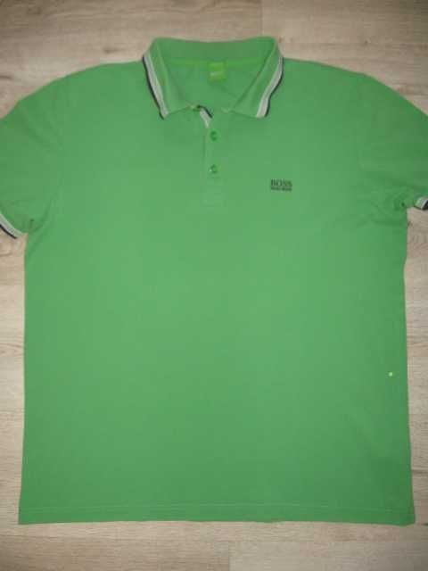 Hugo Boss Green polo t shirt ХХL мъжка тениска