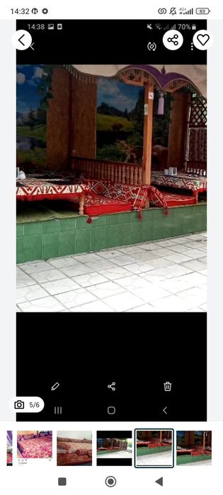 Комплект для тапчана вместе с паралоном