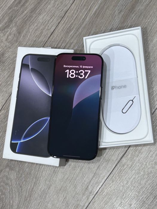 iphone 16 Pro 128GB Black Titanium