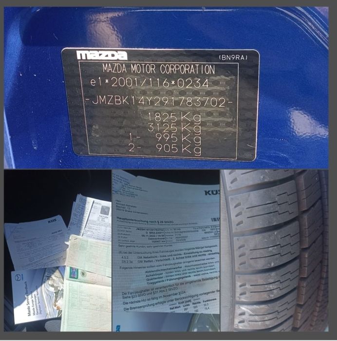 Mazda 3 2009 Xenon, scaune încălzite, senzori parcare