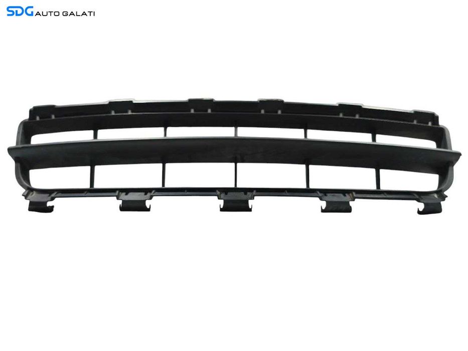 Grila Ornament Plastic Central Inferior din Bara Spoiler Fata Renault Clio 2 1998 - 2005 Cod 8200445992 [LR1408]