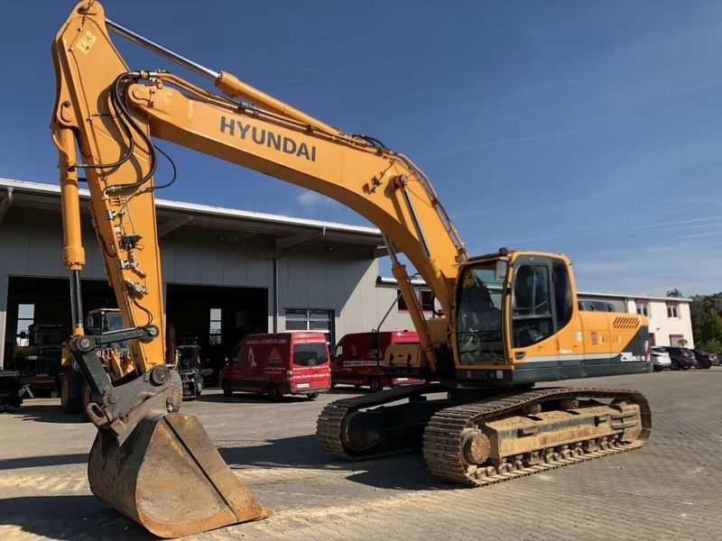 dezmembrari excavator si incarcator frontal hyundai