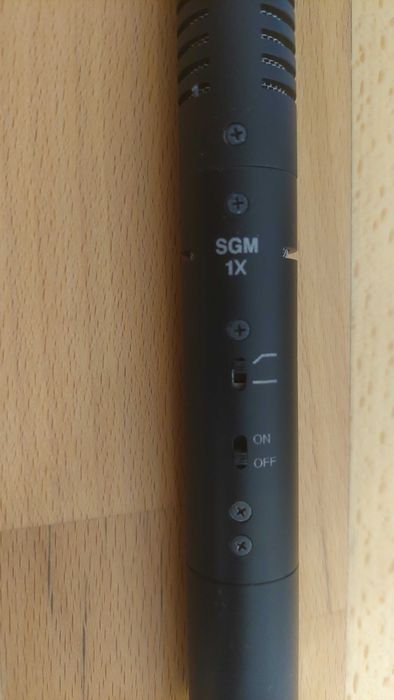 Microfon Azden SGM-1X/ Helios 44 F2 M39