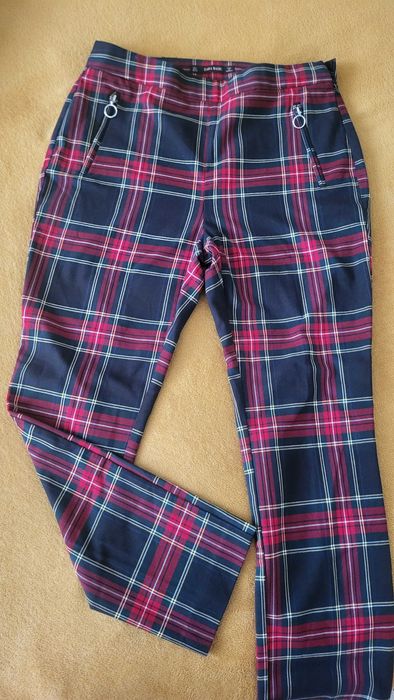 Дамски кариран панталон