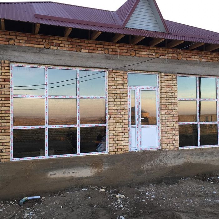 Пластик терезе, есік, витраж,