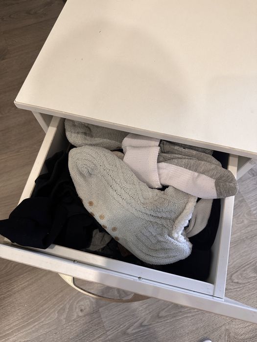 Тумба белая, прикроватная