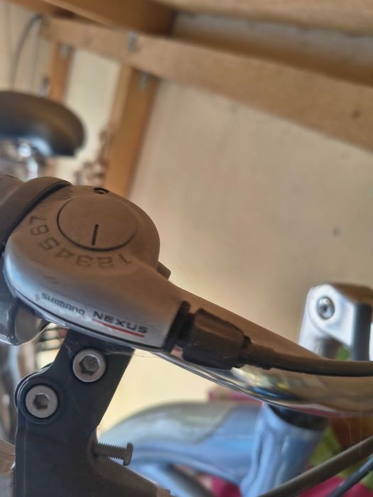 Bicicleta din aluminiu