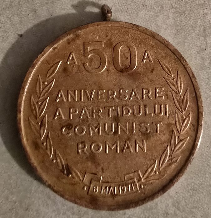 Medalie a 50 a aniversare a PCR