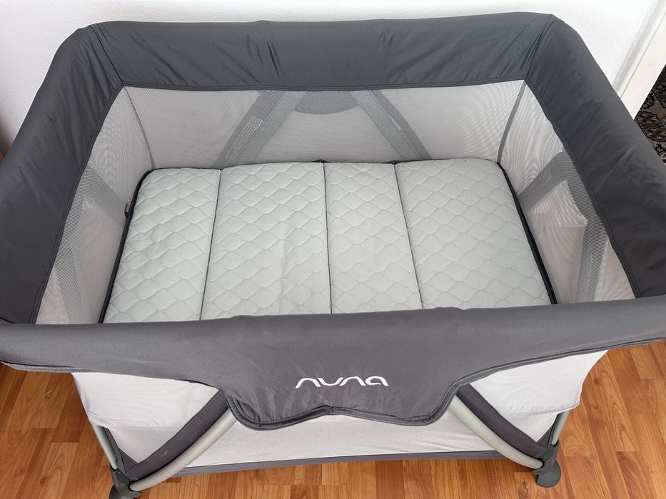 Nuna Patut pliant 2in1 Sena gri