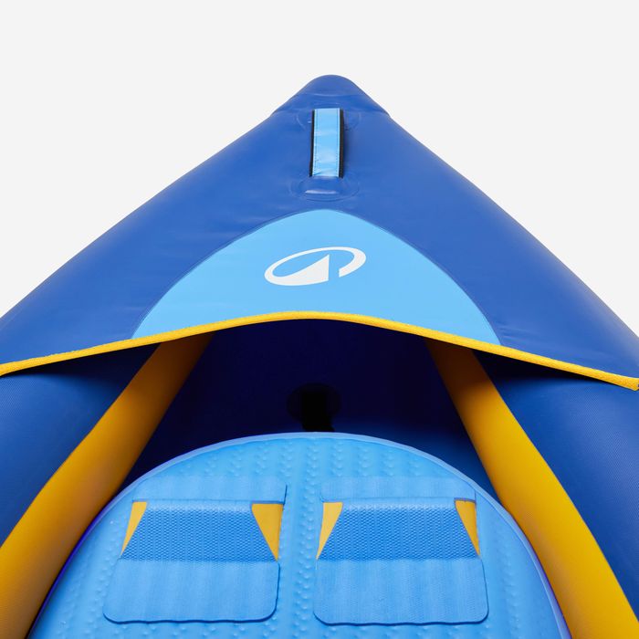 Caiac-canoe gonflabil pentru plimbări 1-2 - produs resigilat Decathlon