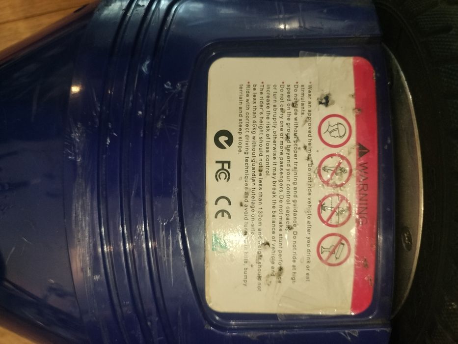 Hoverboard Albastru cu Bluetooth