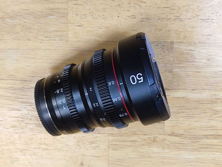 Meike 35mm, 50mm, 85mm T2.2 филмови обективи