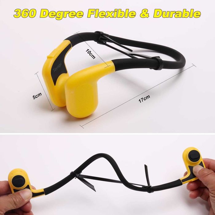 Tayogo W01 – водоустойчиви слушалки с костна проводимост, 8GB MP3, FM