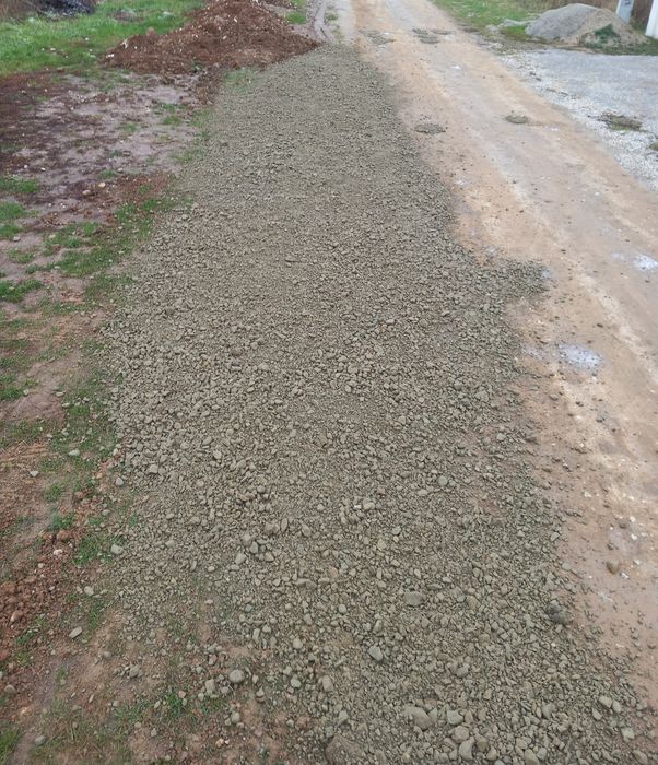 Nisip. Piatră concasată. Amestec pt Beton