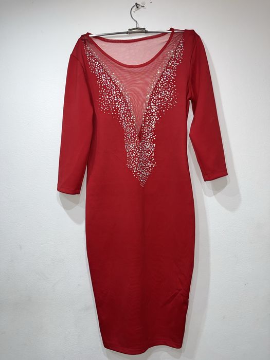 Rochie midi de seara eleganta pentru femei