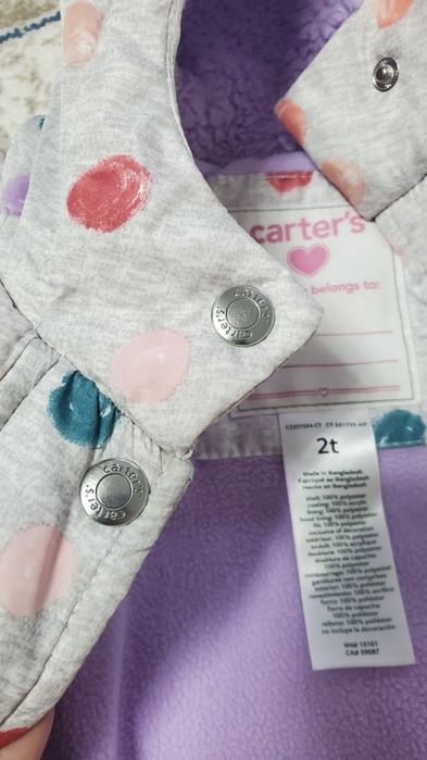 Детский комбинезон Carter's на 2 года
