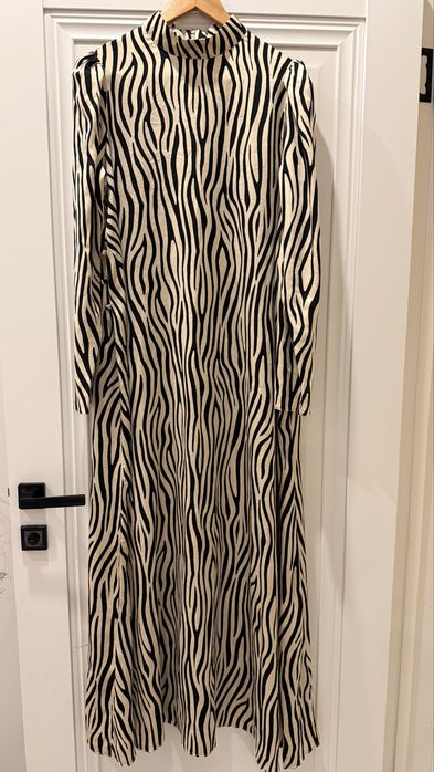Платья атлас зебра