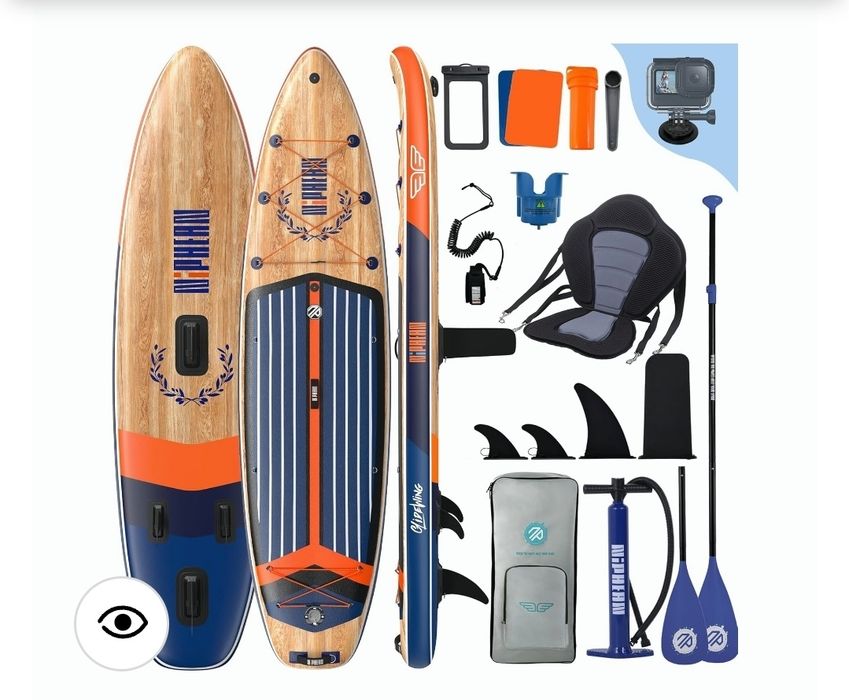 Sup Paddle Board xxl 330x80cm  nou toate accesoriile incluse caiac