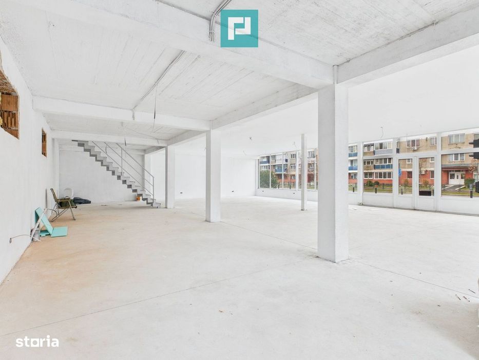 Spațiu comercial 200mp + 90mp mansarda - Cantemir