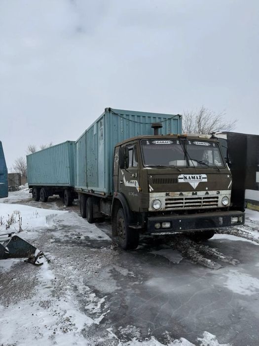 Продаю камаз с прицепом