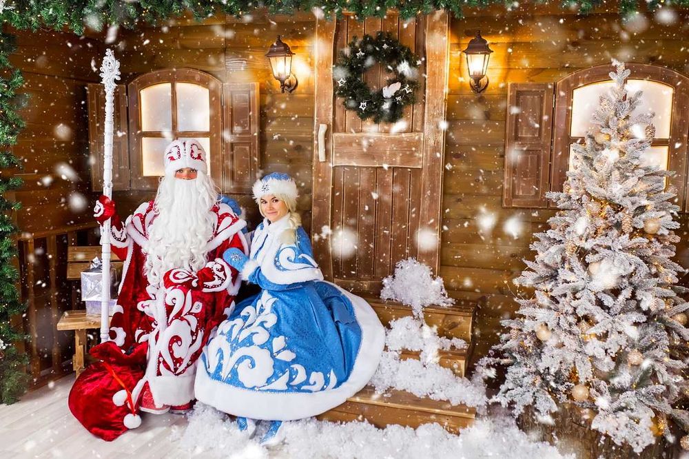 Дед мороз и Снегурочка на дом.