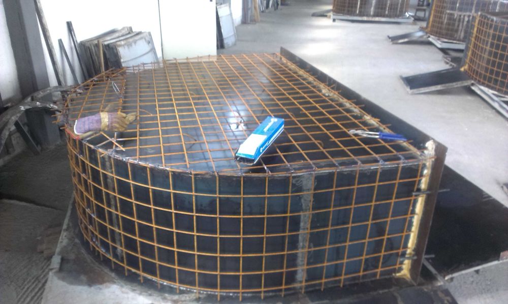 Pivnita modulara din beton armat , ingropata