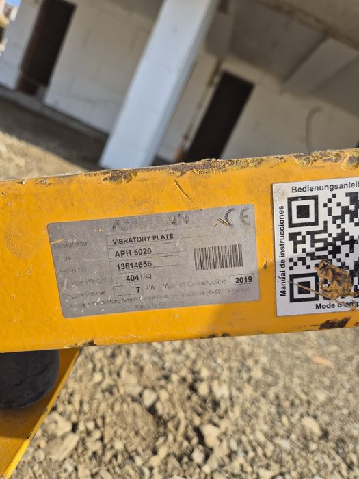 Vand placă compactoare Ammann