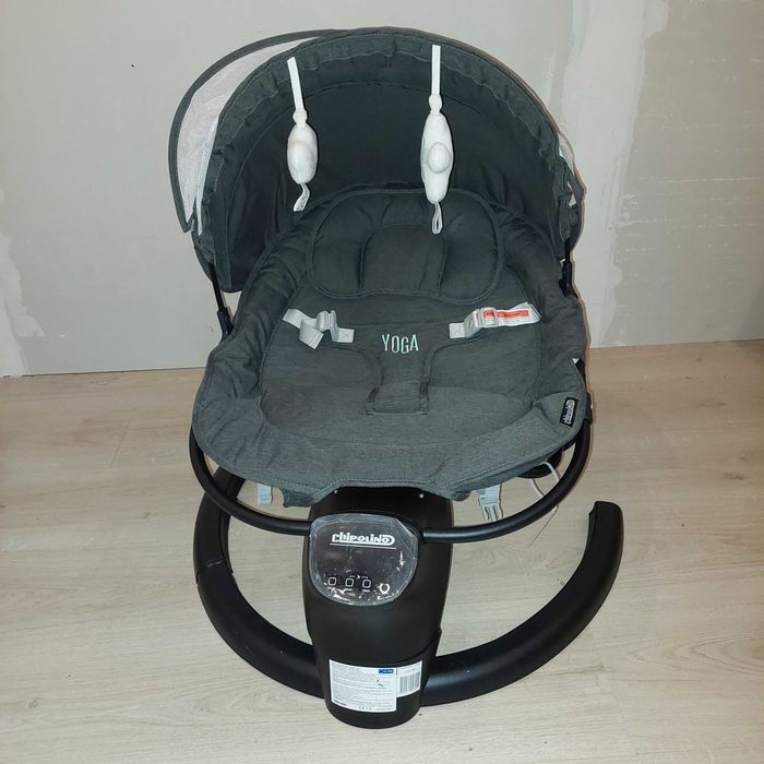 Chipolino бебешки електрически шезлонг Йога асфалт