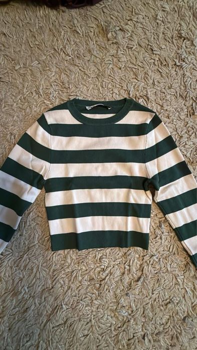 блуза с дълъг ръкав ZARA