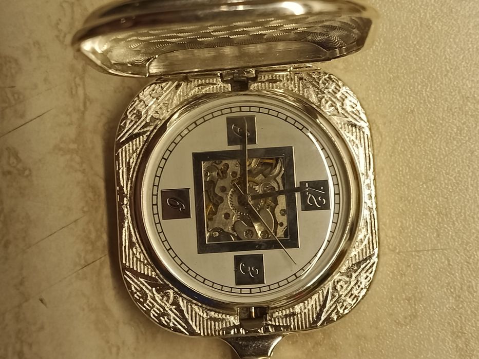 Механичен часовник мъжки ,джобни ретро часовници Poljot 2614.2H 17