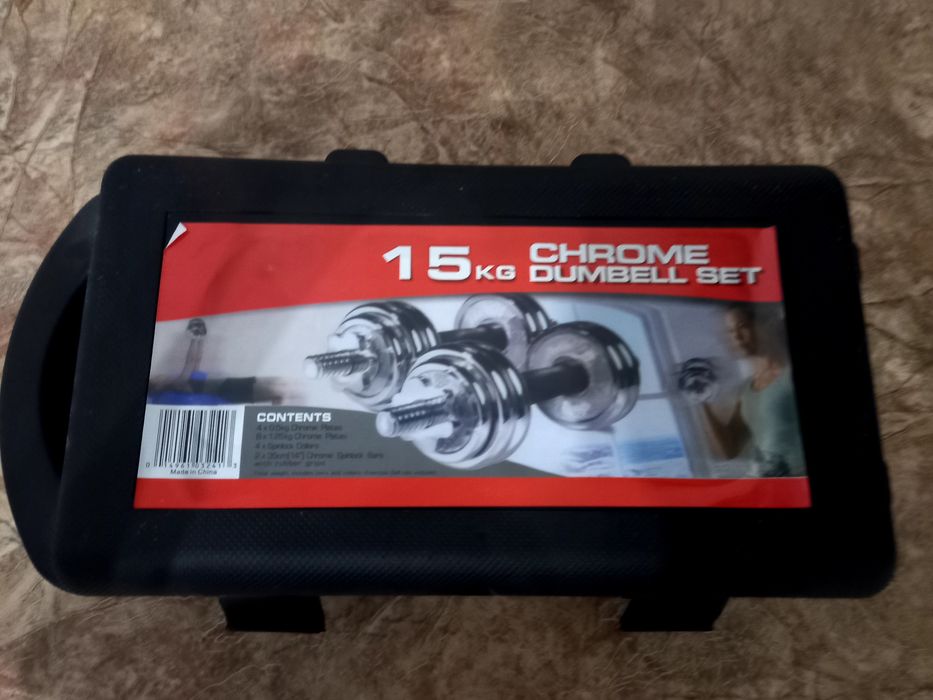 Две штанги,гантели