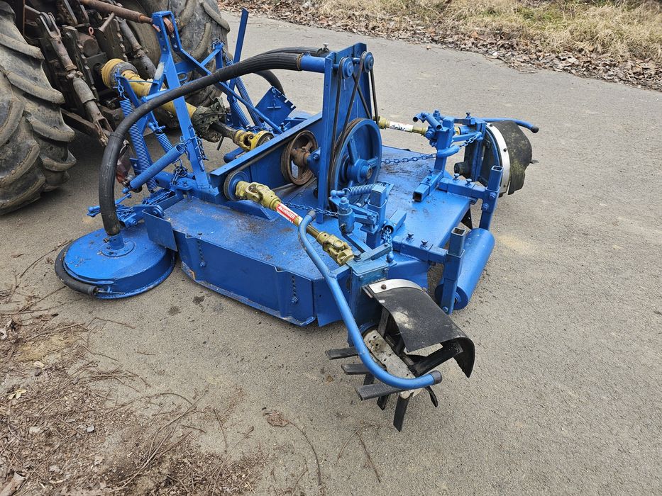 Откланяща се косачка мулчер