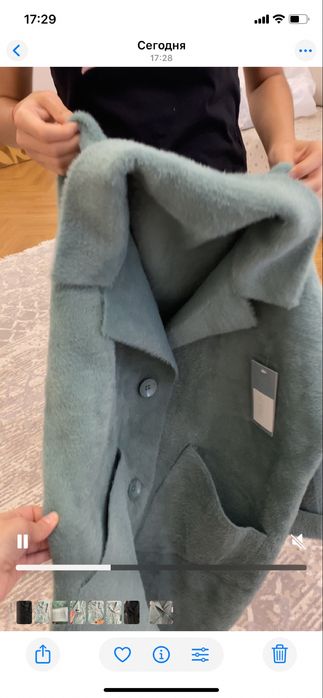 Пальто альпака 46-48 р