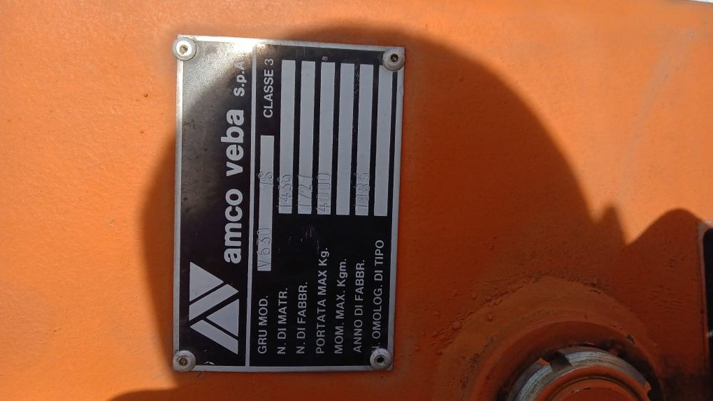 Macara AMCO VEBA   adusa din Italia re