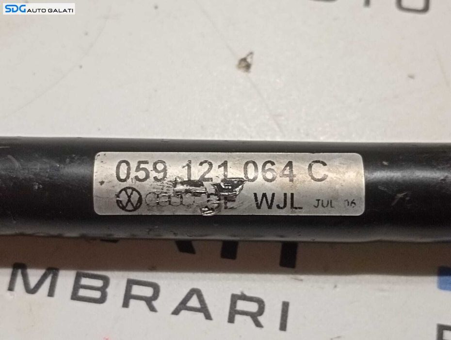 Teava Conducta Apa Audi Q7 3.0 TDI 2007 - 2015 Cod 059121064C [M5558]