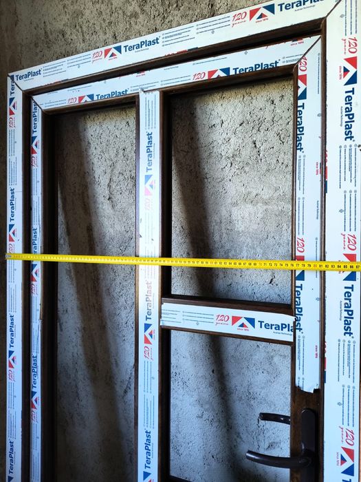 Ușă PVC TeraPlast NOUĂ – 87×169 cm