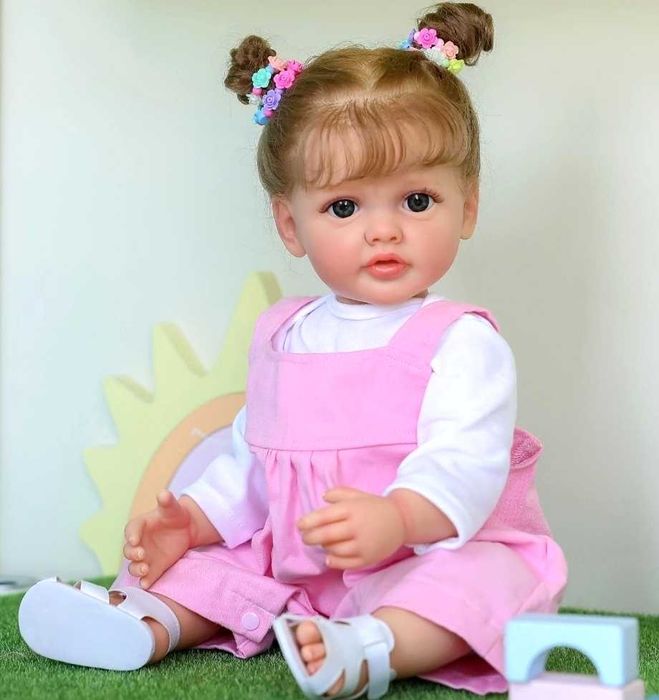 Păpușă reborn nouă, 55 cm