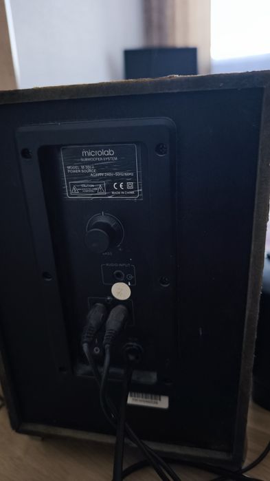 Продам акустические системы microlab, сабвуфер для ПК , рабочие.