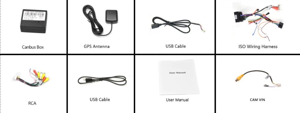 Мултимедия 7" Android 13 за FORD Focus Mondeo Transit Kuga CARPLAY C