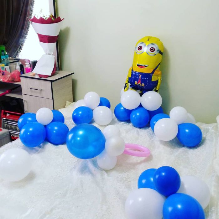 Afarmleniya shar blan bezatish xizmati skidkada chegirma shoshiling